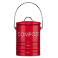 Red Composite Bin with Handle