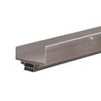 36 in. Silver Aluminum U-Shape Screw-on Under Door Seal