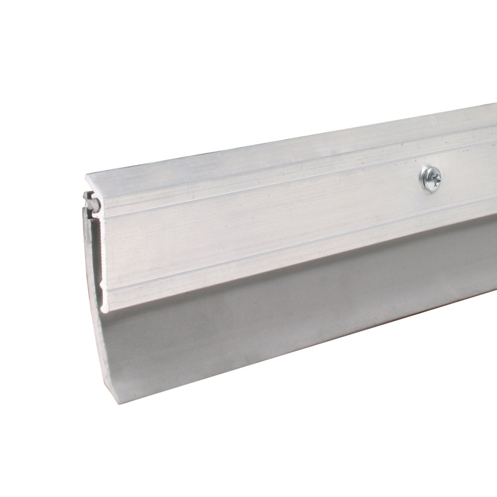 Aluminum and Vinyl Heavy-duty Screw-on Door Sweep