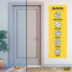 Self-Adhesive Silicone Rubber Door Sweep