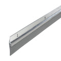 36 in. Silver Aluminum and Vinyl Economy Screw-on Door Sweep