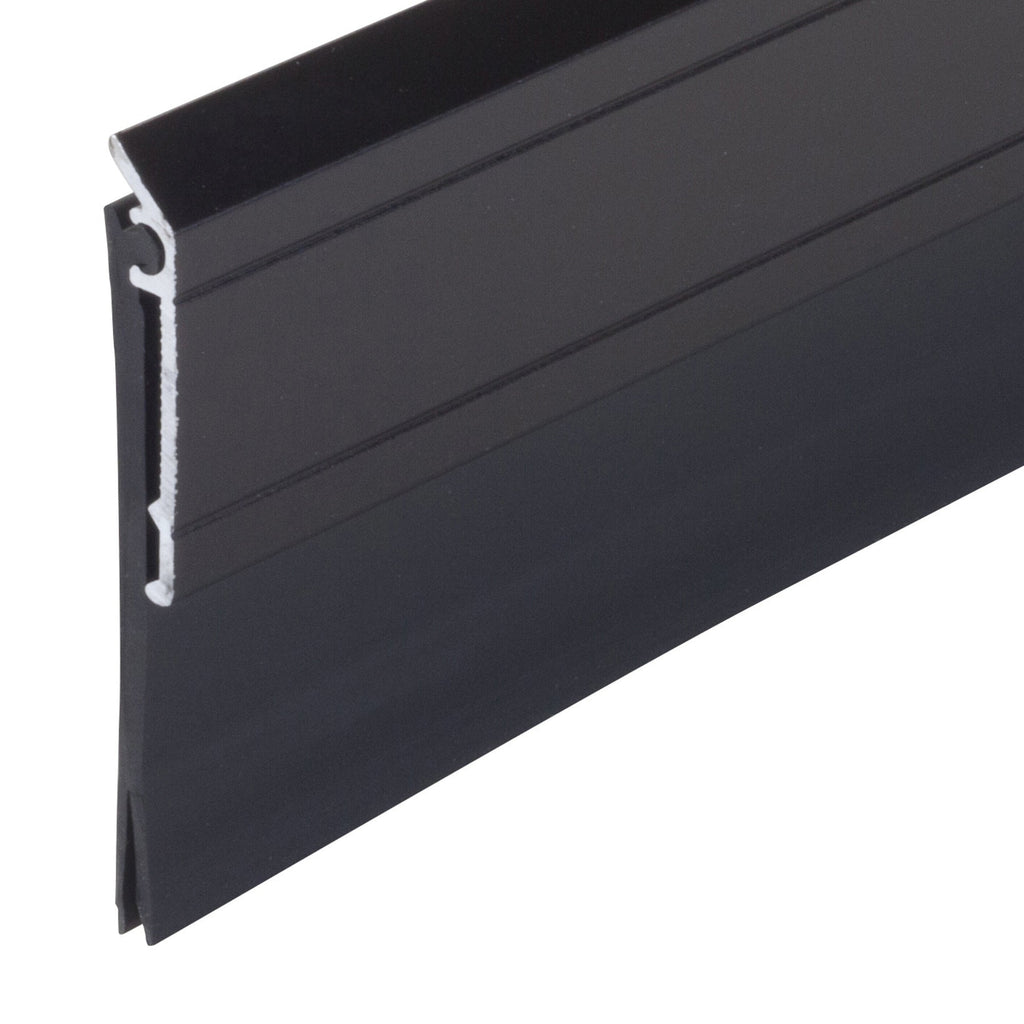 Aluminum and Vinyl Heavy-duty Screw-on Door Sweep
