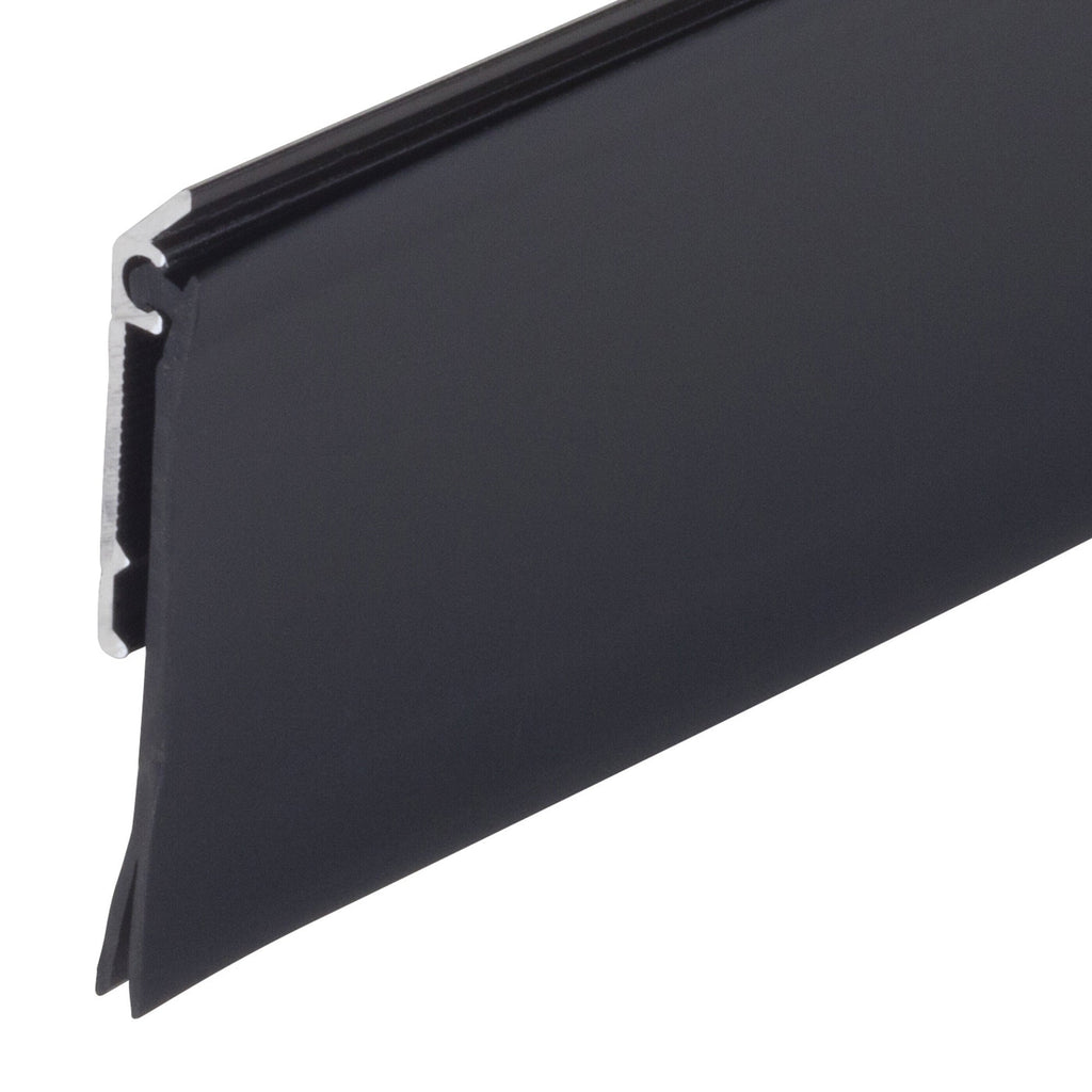 Aluminum and Vinyl Heavy-duty Screw-on Door Sweep