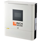 NOVA 6500S | 6500 Watt (6.5kW) 48 Volt Off-Grid Hybrid Solar Inverter | Premium 6500W 48V Hybrid Inverter for Campers, Cabins, Tiny Homes, ADUs, RVs, Off-Grid | Huge LCD Touchscreen with Ambient Lights | UL 1741 Certified