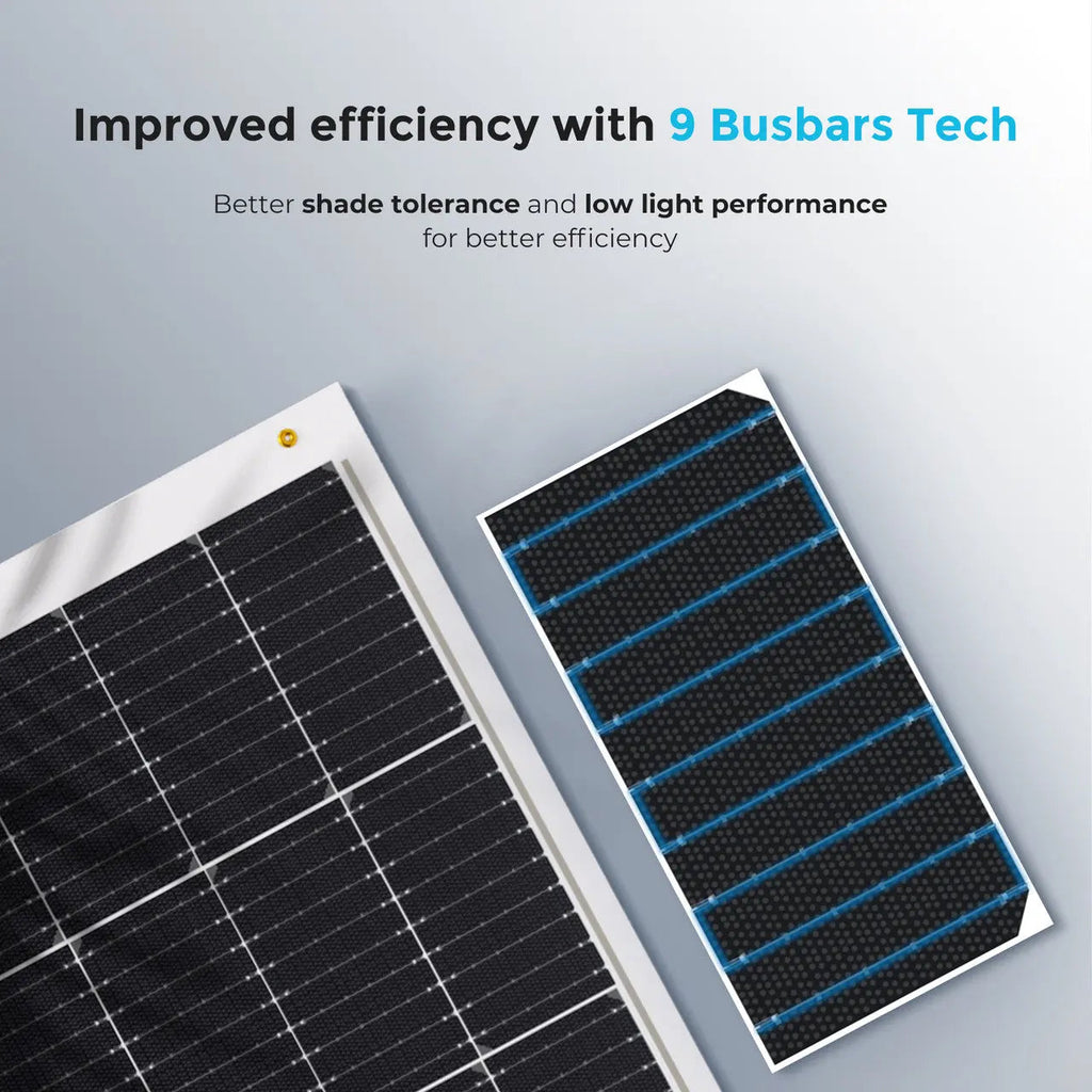 100W Lightweight Flexible Solar Panel