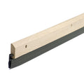 36 in. Natural Hardwood and Vinyl Screw-on Door Sweep