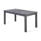 9-Piece Outdoor Dining Set, Extendable Acacia Wood Patio Table