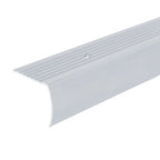 1-1/8 In. X 1-1/8 In. X 144 In. Aluminum Stair Edging Hammered