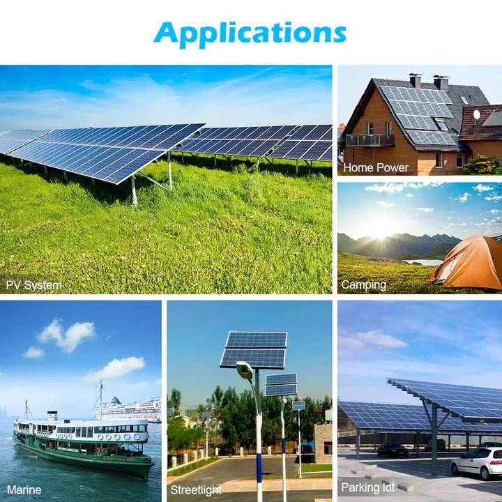 SunGoldPower 415W Monocrystalline Black PERC Solar Panels