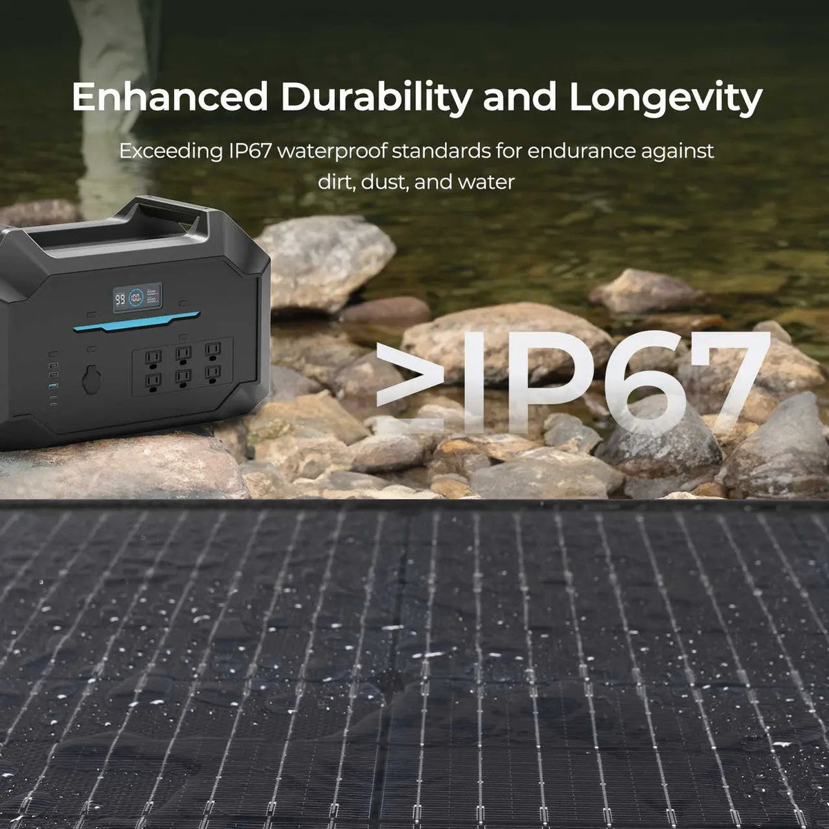 220/400W Lightweight Portable Solar Panel Suitcase
