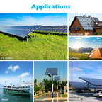SunGoldPower 450W Monocrystalline PERC Solar Panels