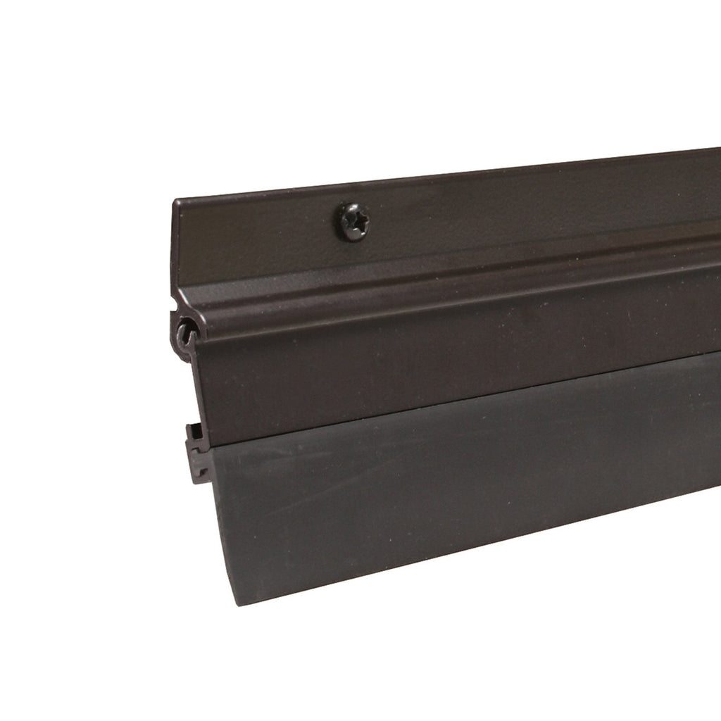 36 in. Aluminum and Vinyl Flex-O-Matic Screw-on Door Sweep