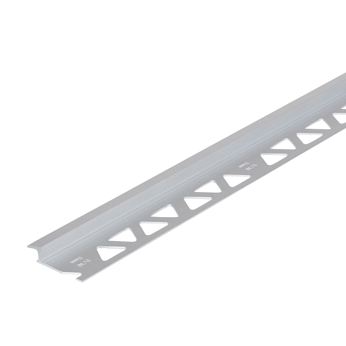 5/16 in. x 96 in. Satin Clear Anodized Aluminum Tile to Carpet