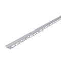 5/16 in. x 96 in. Satin Clear Anodized Aluminum Tile to Carpet