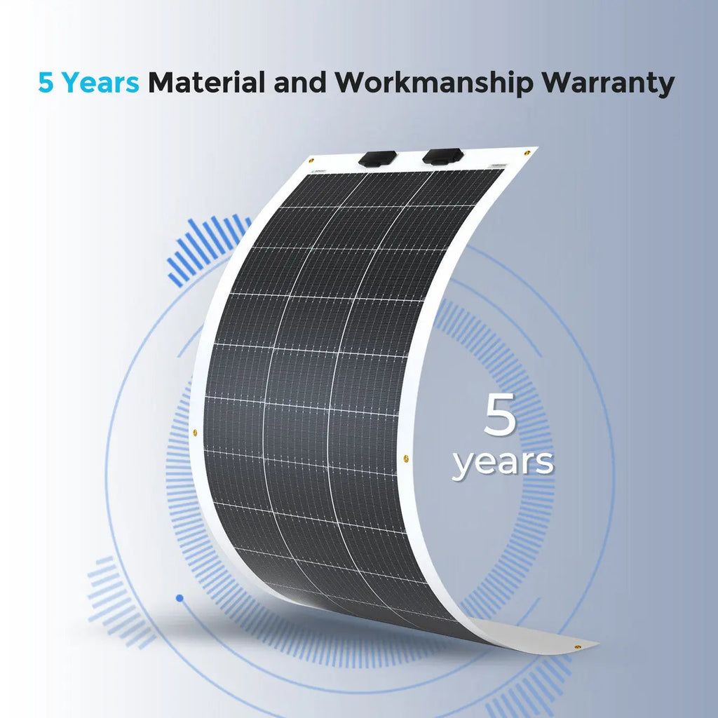 100W Lightweight Flexible Solar Panel