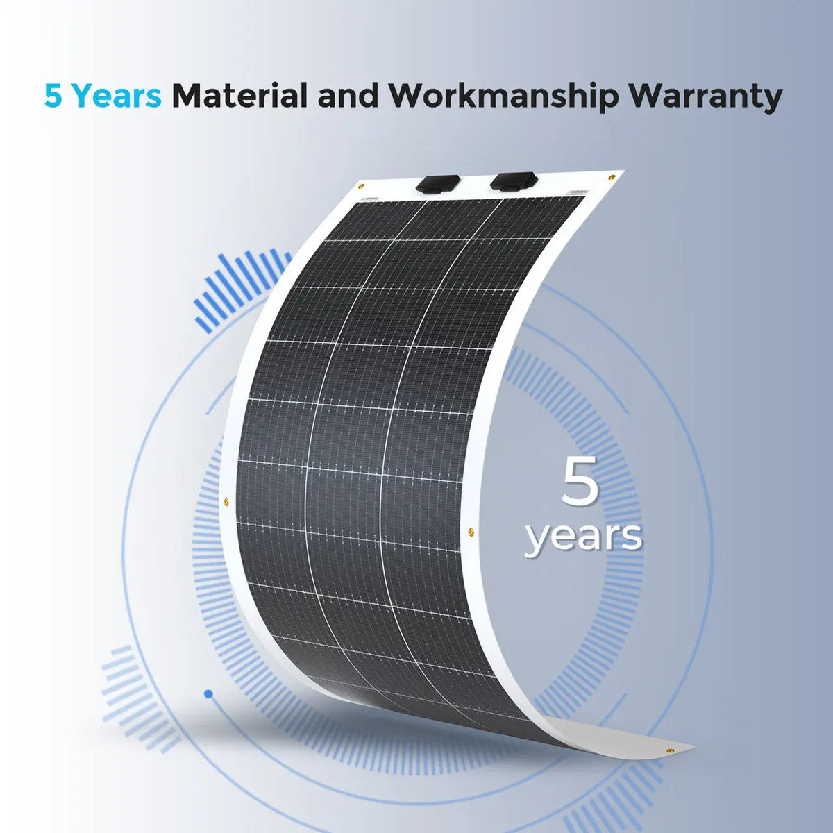 100W Lightweight Flexible Solar Panel