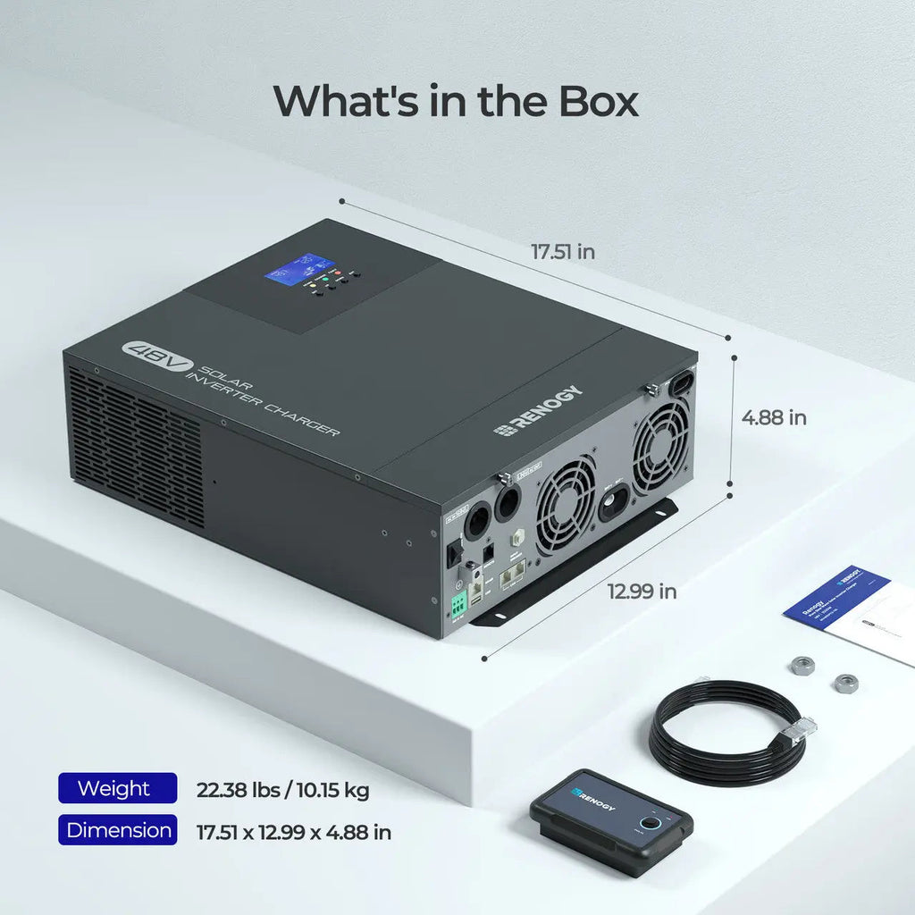3500W 48V Pure Sine Wave Solar Inverter Charger