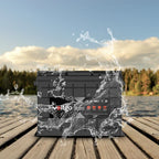 VoltGo Elite Series 12.8V 100Ah LiFePO₄ Battery With Bluetooth IP65 VLRV1280A