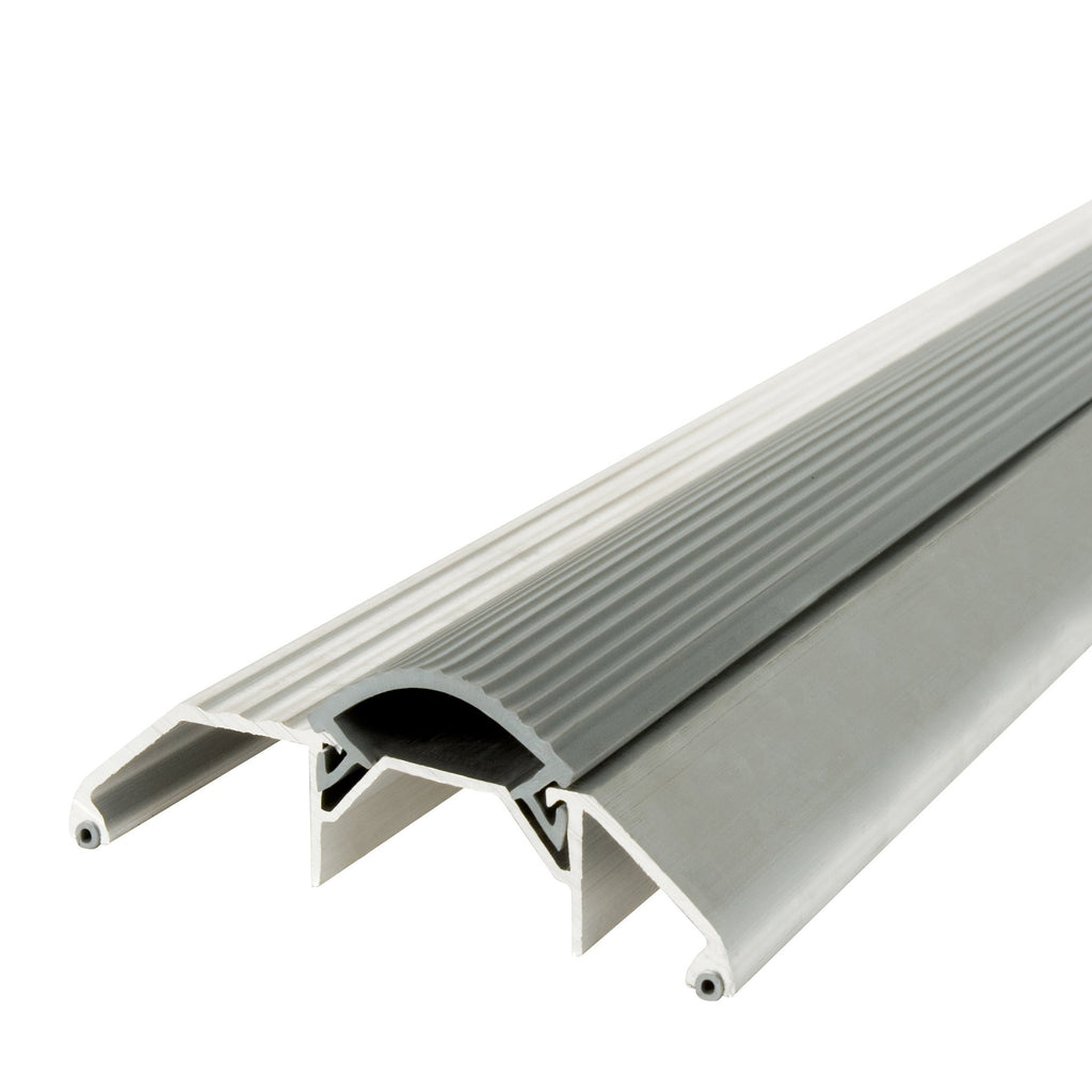 3-3/4 in. x 1-1/8 in. Aluminum and Vinyl Heavy-Duty High-Profile Threshold