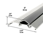 Aluminum and Vinyl Heavy-Duty Low-Profile Threshold
