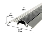 Aluminum and Vinyl Heavy-Duty Low-Profile Threshold