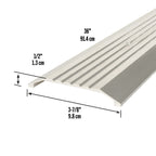 Aluminum Commercial Flat-Profile Threshold