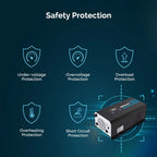 Refurbished 3000W 12V Pure Sine Wave Inverter Charger w/ LCD Display