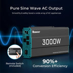 400W 12V Complete Solar Panel Kit with 3.6kWh Battery