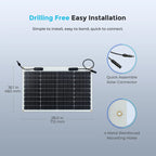 50W Flexible Solar Panel