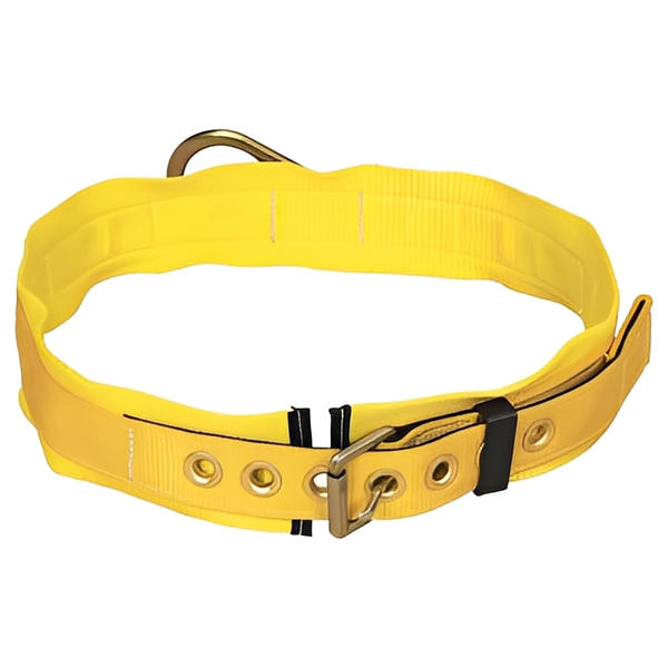 Tongue Buckle Belt, Back D-ring, 3 Pad - All Sizes