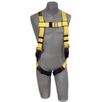 Delta Vest Style Harness with Back D-Rings, Pass Thru Buckle Legs, Uni