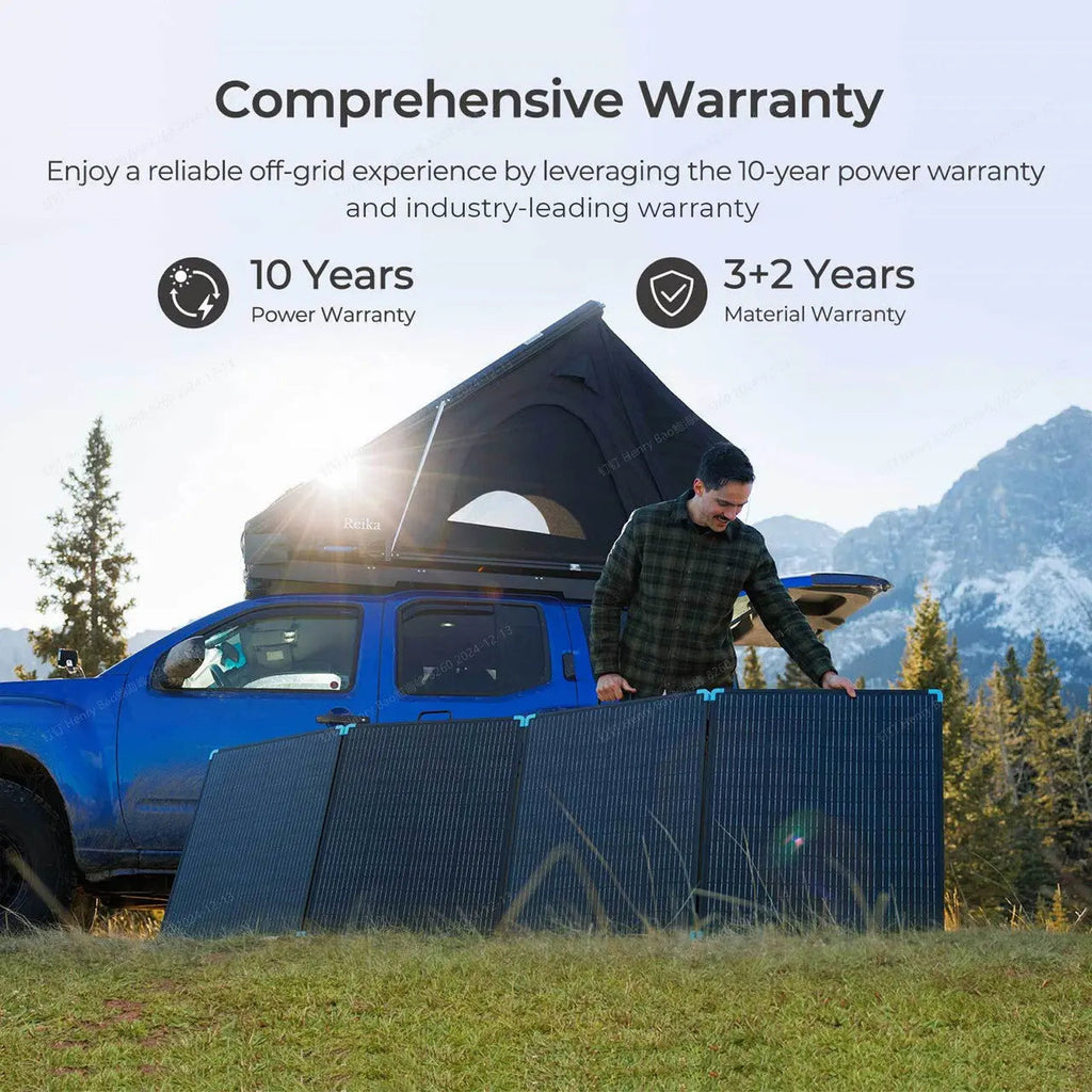 220/400W Lightweight Portable Solar Panel Suitcase