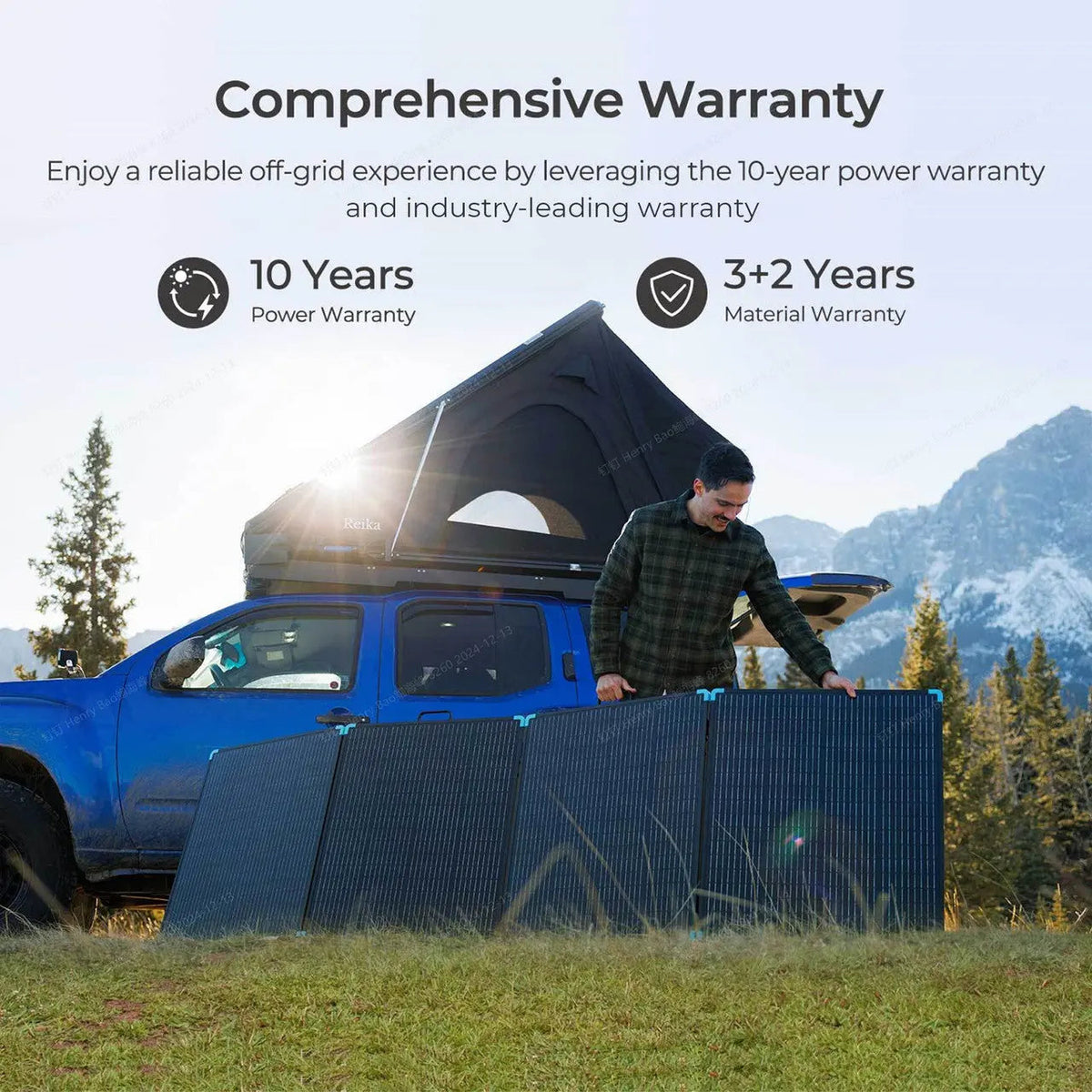 220/400W Lightweight Portable Solar Panel Suitcase