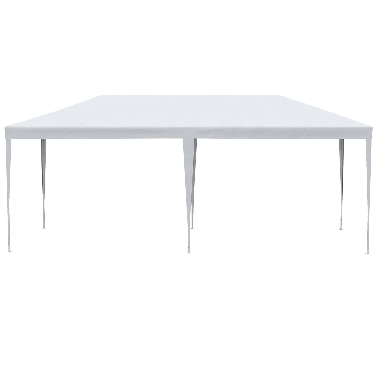 20' x 10' Gazebo Canopy Party Tent, Removable Side Walls, Outdoor Events, White