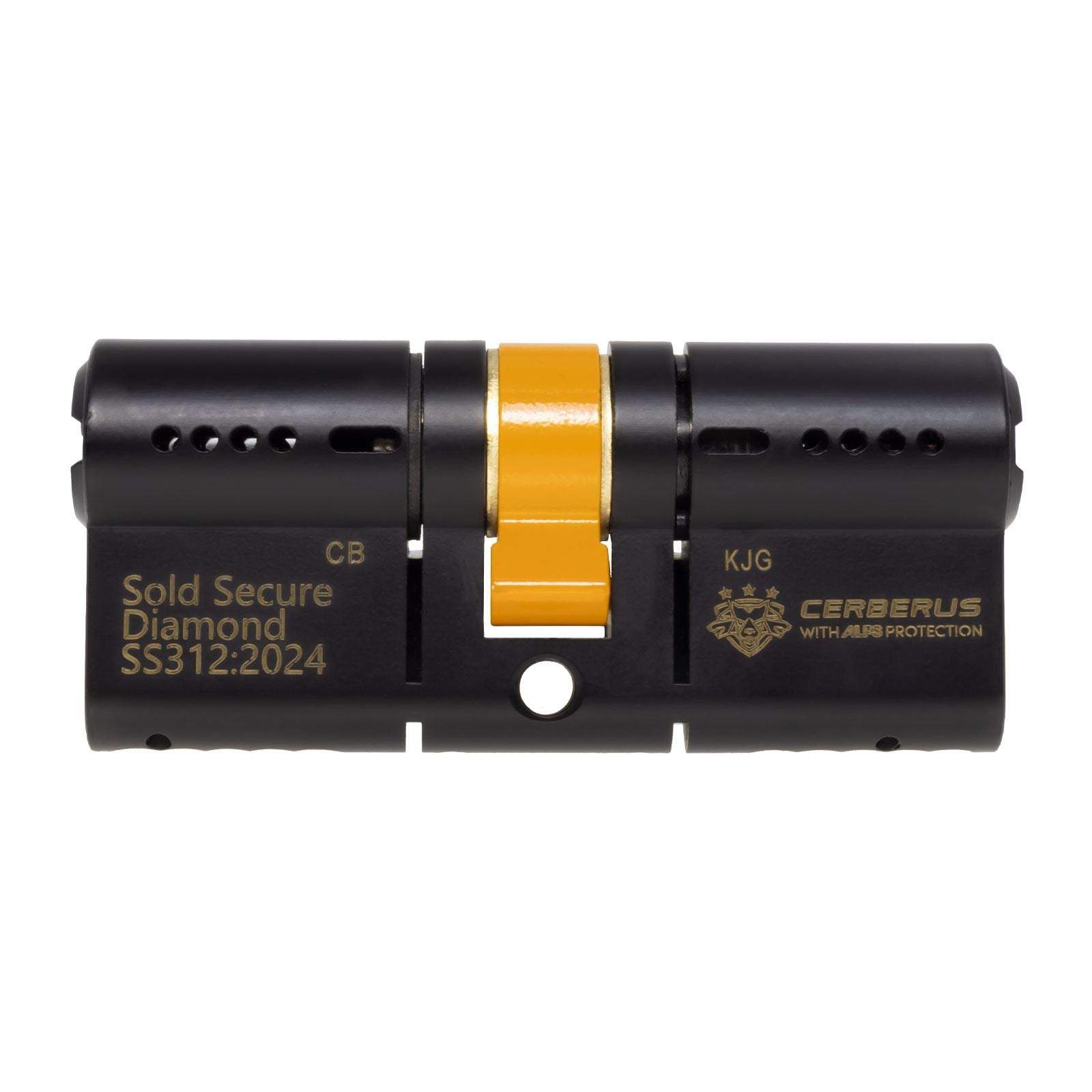 CERBERUS TS007 3* Euro Cylinder (Black)