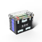 SOK Battery 12V 100Ah LiFePO4 Battery Bluetooth With Clear Sealed Box