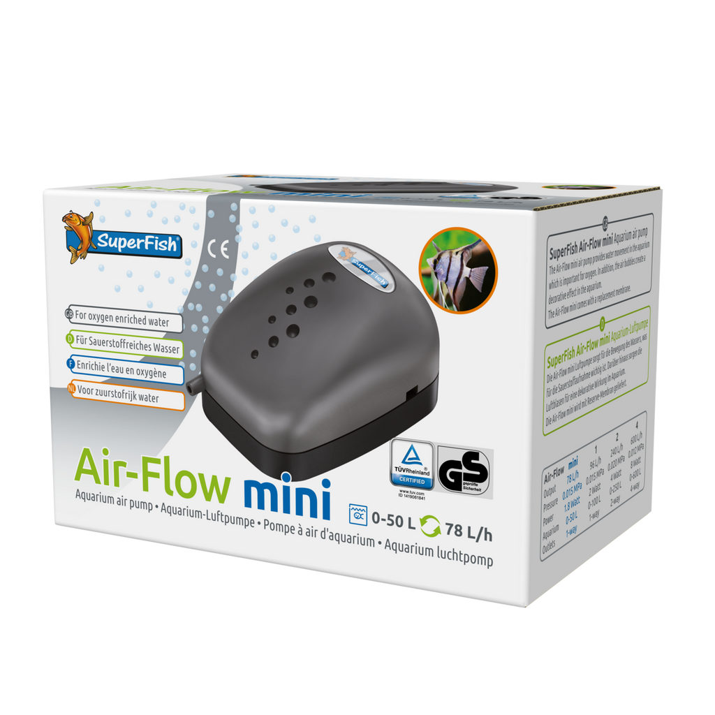 Superfish Airflow Mini Aquarium Air Pump