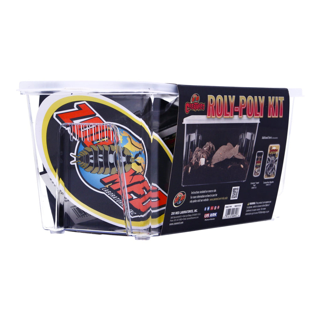 Zoo Med Creatures Roly Poly Isopod Habitat Kit with Substrate