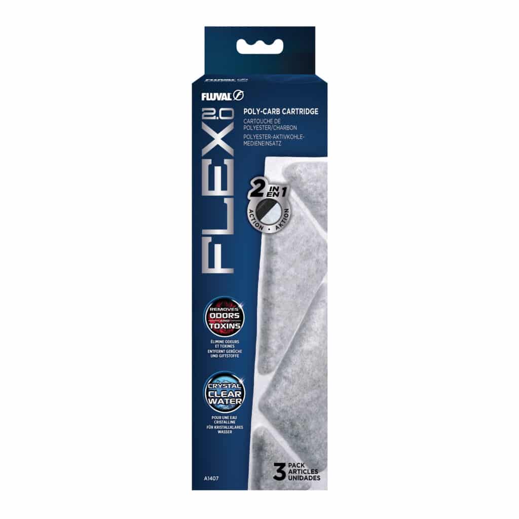 Fluval Spare Polycarbonate Cartridge for Flex 2.0 Aquarium Fish Tank Filter