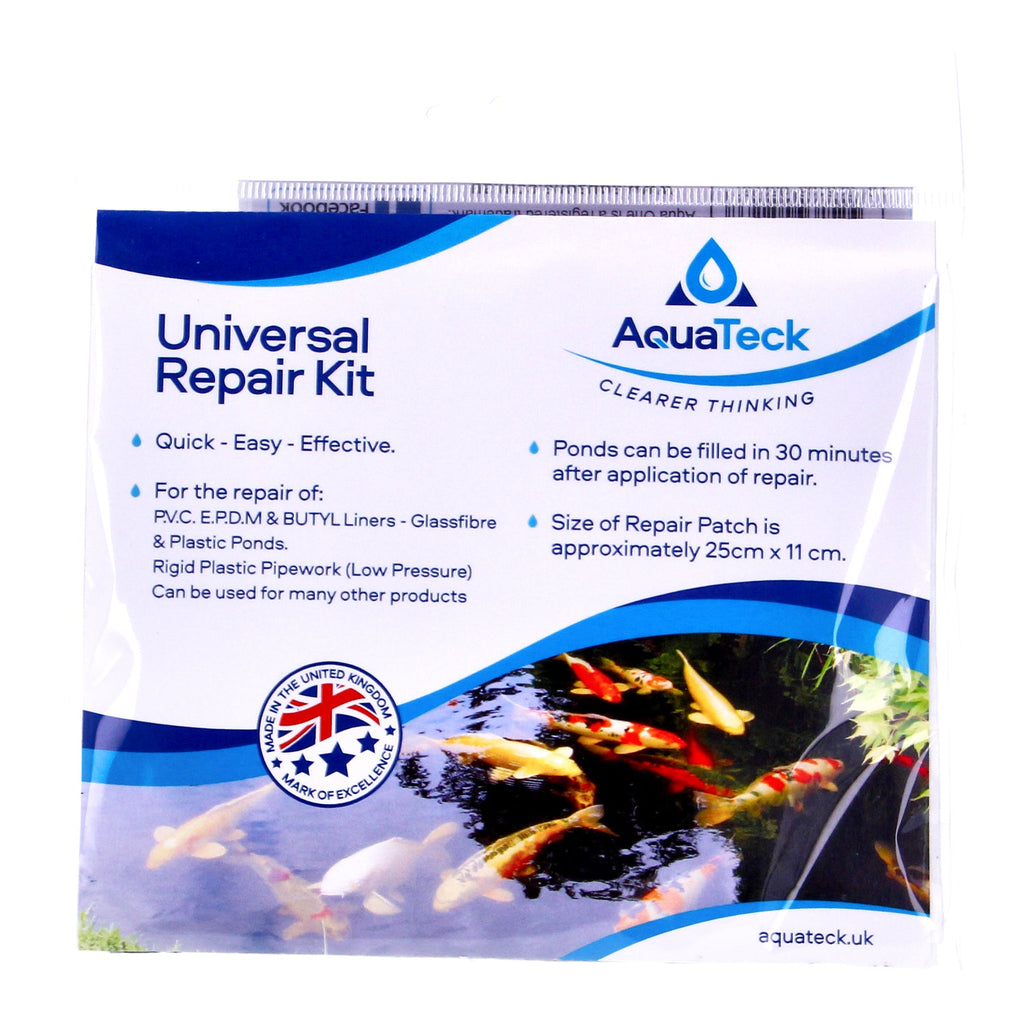 Lotus Universal Patch Kit for PVC, Fibreglass, Plastic Ponds