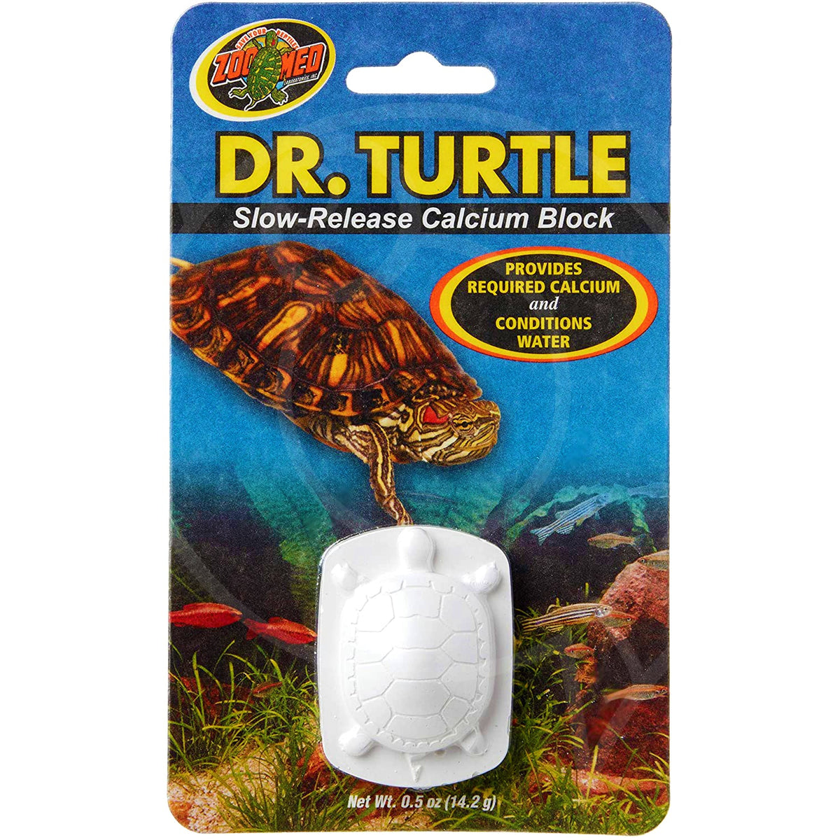 Dr. Turtle Slow-Release Calcium Block 14g