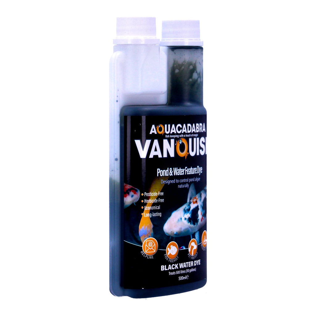 Aquacadabra Vanquish Pond Water Feature Dye Black