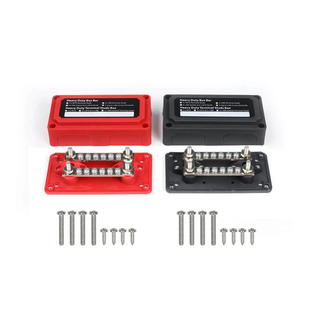 100A/300A  Red/Black Busbar