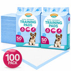 100pk Puppy Training Pads Premium Puppy Pads Perfect for Puppy Toilet Training, Dog Training Pads for Puppy Training, Ideal Indoor and Outdoor Pee Pads Dogs, Absorbent Dog Pee Pad for your Furr Baby
