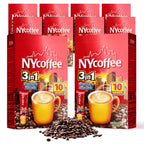 Instant Coffee Sachets 3 in 1 White with Sugar | Bulk Pack 100