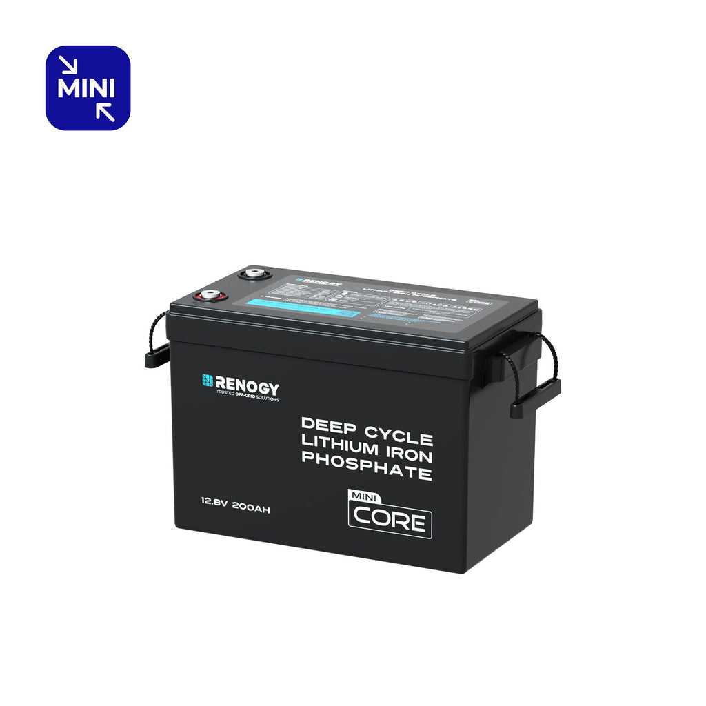 Renogy Core Mini - LiFePO4 12.8V  300/200/100Ah Lithium Batteries