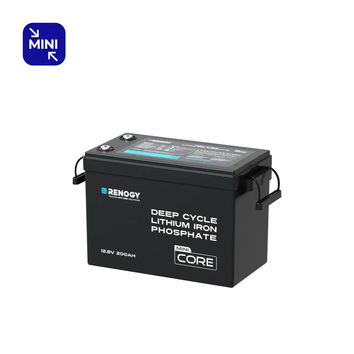 Renogy Core Mini - LiFePO4 12.8V  300/200/100Ah Lithium Batteries
