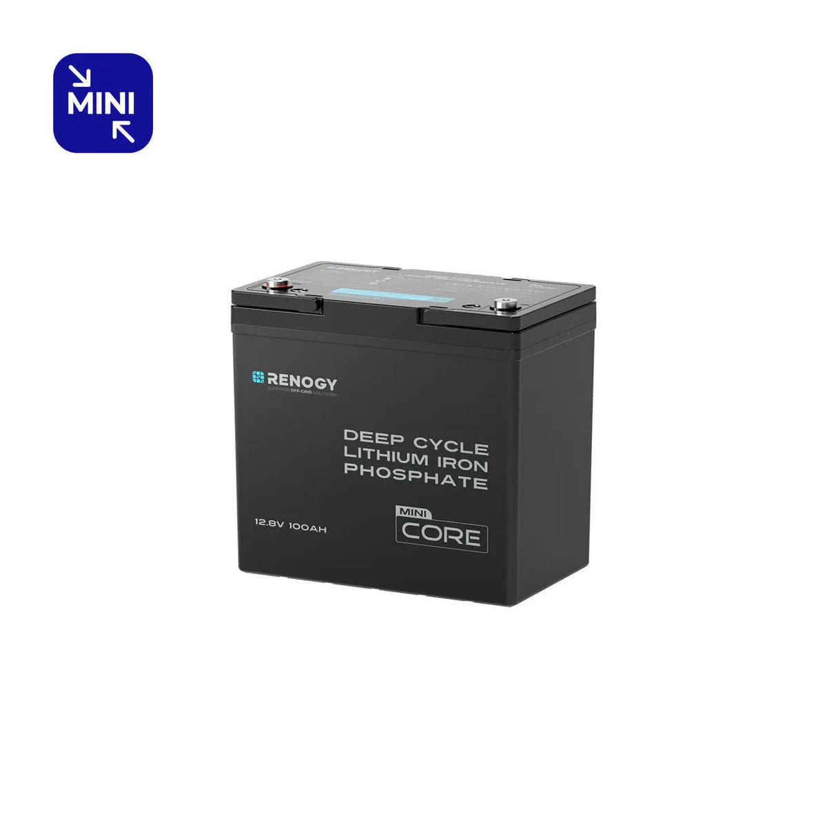 Renogy Core Mini - LiFePO4 12.8V  300/200/100Ah Lithium Batteries
