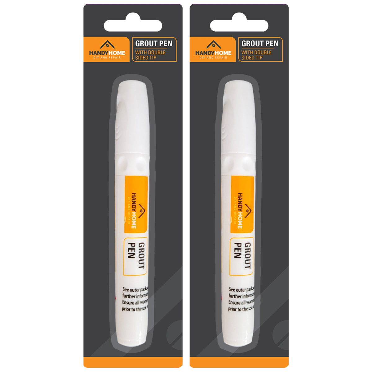 2 - 6 White Tile Grout Pen | Kitchen Bathroom Waterproof Marker_SOL
