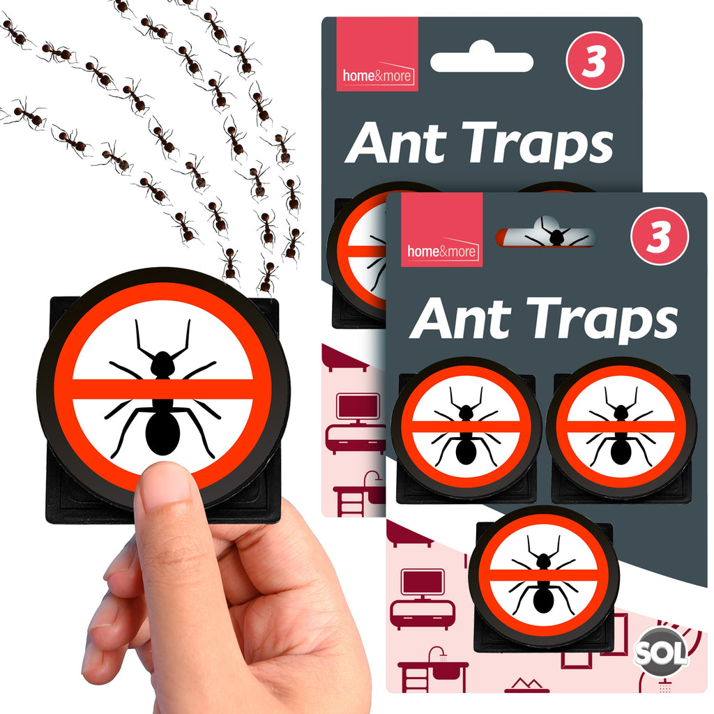 Ant Trap Bait Station | Stop Ants Killer Indoor & Outdoor | 6 Pack